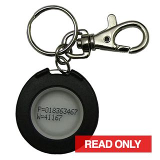 NIDAC (Prove), Prox FOB key, standard instalation, read only, key ring & clip type, suit NPE-PRO24 prox reader, Preprogrammed with Wiegand and Presco format
