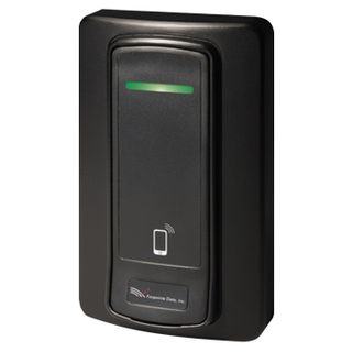 KERI, CONEKT series Long-Range Mobile-Ready Contactless Smartcard Reader, Reads MIFARE 13.56Mhz and BLE, read range 38mm on MIFARE, 4.6M on BLE, IP67, 8-14VDC, 195mA