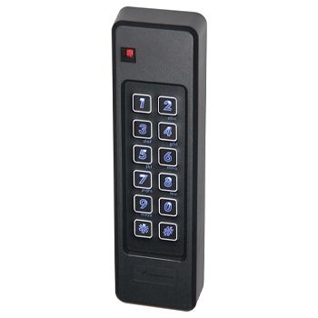 KERI, Proximity reader & Keypad, 26 Bit Wiegand enabled, Mullion mount, IP67 rated, 45(W) x 155(H) x 23(D)mm