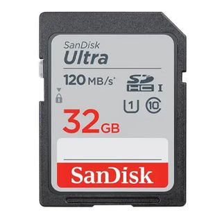 SanDisk Ultra 32GB SDHC SDXC UHS-I Memory Card 120MB/s Full HD Class 10 Speed Shock Proof Temperature Proof Water Proof X-ray Proof Digital Camera