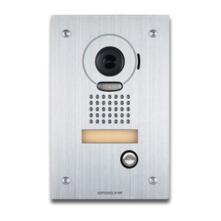 AIPHONE, JP Series, Door station, Video, Colour, Silver, Flush mount, Vandal resistant, Suits JP4MED,