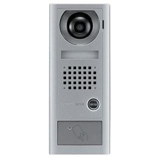 AIPHONE, AX Series, Door station, Video, Colour, Silver, Surface mount, With space for proximity reader,