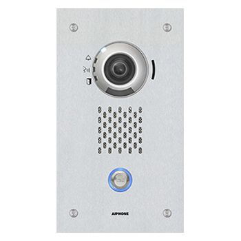 AIPHONE, IX Series, IP Direct Video Door station, Flush mount, Stainless steel, PoE 802.3af, Contact input, Relay output,