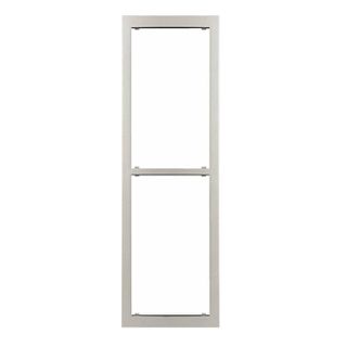 AIPHONE, GT Series, Front frame, 4 module, Semi-flush mount,