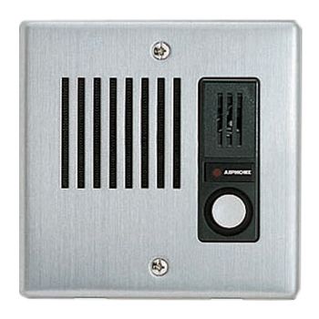 AIPHONE, IE Series, Door station, Audio, Stainless steel, Flush mount, Weather resistant,