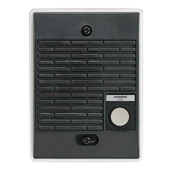 AIPHONE, LEF Series, Door station, Audio, Grey plastic, Surface mount, Weather resistant,