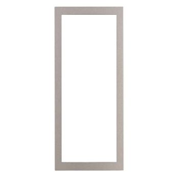 AIPHONE, GF Series, Front frame, 3 module, Semi-flush mount,