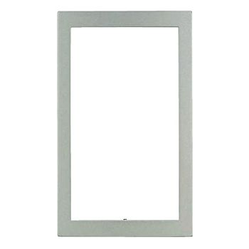 AIPHONE, GF Series, Front frame, 2 module, Semi-flush mount,