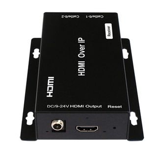 XTENDR, HDMI Extender receiver, Full HD 1080P Receiver, 120m over Cat5E/6, RJ45 input, RJ45 output, HDMI output, Full HD 1080p, HDCP compliant, 12V DC,