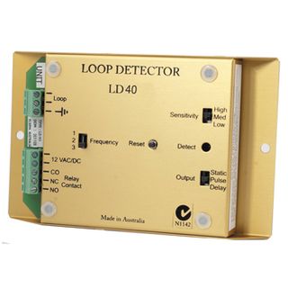 ELSEMA, Inductive loop detector, High sensitivity, For single 240V AC motor, 1 x 5A/240V relay output, 12-24V AC/DC,