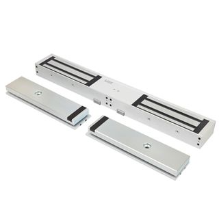 LOX, Electromagnetic lock, Double door, Surface mount, Monitored, 580kg (x2) holding force, 4 hour fire rated, SCEC secure area, Full size, 535(L) x 73(H) x 40(D)mm, 12VDC/24VDC, 530/260mA (x2),