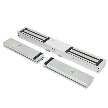 LOX, Electromagnetic lock, Double door, Surface mount, Monitored, 580kg (x2) holding force, 4 hour fire rated, SCEC secure area, Full size, 535(L) x 73(H) x 40(D)mm, 12VDC/24VDC, 530/260mA (x2),