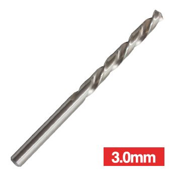 BORDO, Drill bit, High speed steel, 3.0mm diameter, Pack of 2,