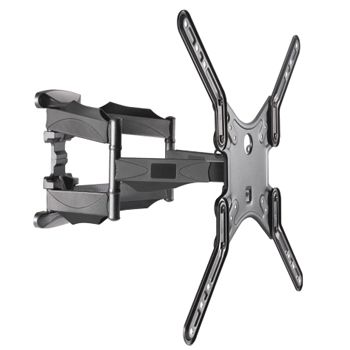 ULTRA, Monitor bracket, Wall mount, articulated & swing arm with tilt, Black, Suits LCD from 32" to 65", 36.4kg holding force, VESA 100x100, 200x100, 200x200, 300x300, 400x200, 400x400