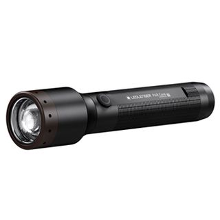 TORCH, Led Lenser, P6R Core, High performance LED torch, Rechargeable, 600 Lumens, 3 light functions, White beam. AC plug or USB charging options, IP68,