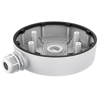HIKVISION, Surface mount adaptor, Suits Hikvision DS-2CD2765G1 series domes and similar, Provides surface mounting and conduit access