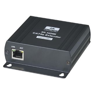 XTENDR, HDMI Extender transmitter, 4K/1080P Transmitter, 120m over Cat5e, 140m over Cat6, RJ45 output, HDMI input, 4K@30Hz 4:4:4, HDCP 1.4 compliant, 5V DC,