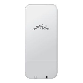 UBIQUITI, AIRMAX, NanoStation Loco M2, Wireless IP bridge, Transmitter or Receiver, 150Mbps+, 2.4GHz, 8.5dBi, Up to 15km range, Indoor/Outdoor, Inc. pole mount and 24V DC PSU, 0.5A, 5.5W,