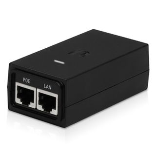 UBIQUITI, POE injector, 24V DC,12W, Gigabit , ESD protection & LED