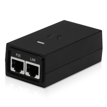 UBIQUITI, POE injector, 24V DC,12W, Gigabit , ESD protection & LED
