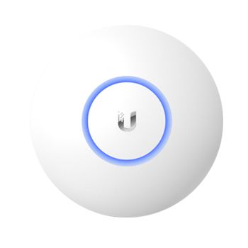 UBIQUITI, UniFi AP AC Lite, Wireless Access Point, Transmitter or Receiver, 300Mbps & 867Mbps, 2.4GHz & 5GHz, Up to 122m range, Indoor, 24V Passive PoE