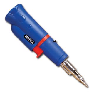 WELLER, Soldering iron, mini, butane, magna light, piezo ignition, adjustable heat, 30 min run time, standard butane refill (BR200),