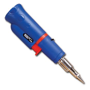 WELLER, Soldering iron, mini, butane, magna light, piezo ignition, adjustable heat, 30 min run time, standard butane refill (BR200),