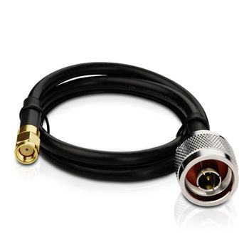 TP LINK, Pigtail cable, 2.4Ghz, 500mm, N type male to reverse SMA male connector,