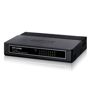 TP LINK, 16 port desktop10/100 switch