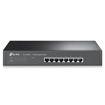 TP LINK, 8 port gigabit switch, Rack mount,