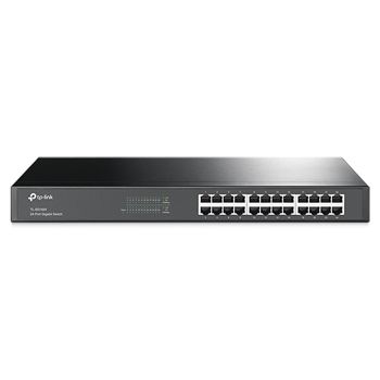 TP LINK, 24 Port Gigabit Switch (10/100/1000) Metal Rack Mount