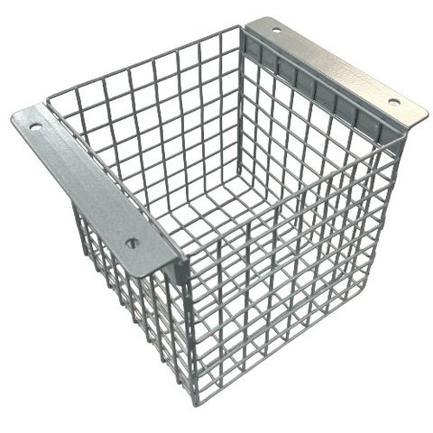 NETDIGITAL, Camera cage, 200(w) x 200(L) x 200(d)mm, Powder coated, White, All mesh,