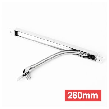 ULTRA ACCESS, Power transfer, Concealed door loop, 260mm length, Steel housing, Square end, Fire rated, ABLOY style,