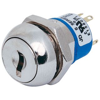 NETDIGITAL, Key switch, 3 position, Keyed alike, Single pole,