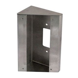 AIPHONE, Surface mount box,30 degree angle, stainless steel, suits JODV, JFDV, JPDV, JPDV,
