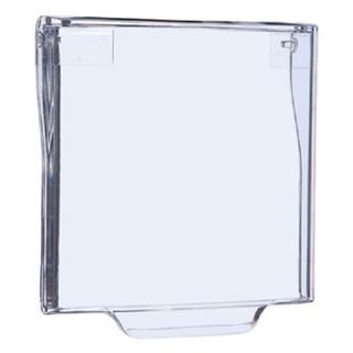 STI, Break glass Cover, Clear,