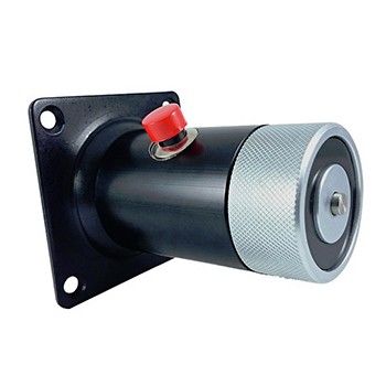 TAG, DH Series, Electromagnetic door holder, Wall mount, With extension, With release button, 50kg holding force, 12/24V DC, 100mA/50mA,