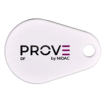 NIDAC (Prove), Prox FOB key, standard installation, read only, key ring & clip type, suit NPE-PRO24 prox reader, Preprogrammed with Wiegand and Presco format