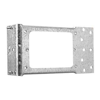 CLIPSAL, Metal mounting bracket, Right angled, For stud fixings, Horizontal mounting with fixing nails, Suits Clipsal wall switch plates,