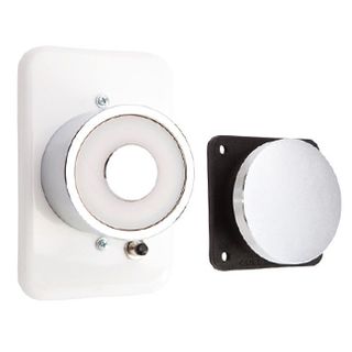 LOX, Electromagnetic door holder, Wall mount, 40kg holding force, 24V DC, 50mA