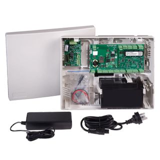 NIDAC (Prescient), DN4 4 Door Controller kit, 100k users, up to 256doors, uses Wiegand/NIDAC peripherals, web based GUI, kit includes:PSU and Charger, Polycarbonate enclosure ***NO BATTERY INCLUDED***