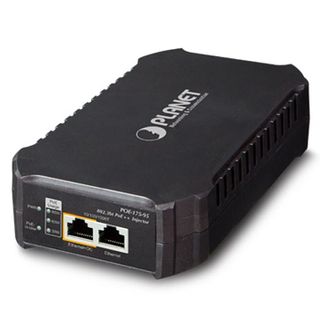 PLANET, POE injector, Single Port, 10/100/1000Mbps, 802.3bt, 95 Watts, With internal power,