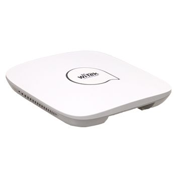 WI-TEK, Cloud AP Indoor, Wireless Access Point, 574Mbps@2.4GHz, 1201Mbps@5.8GHz, 100 Users, WiFi 6, Cloud managed, 2x 10/100/1000Mbps Ethernet ports, 802.3af POE, 12V DC ***POE adaptor NOT included***