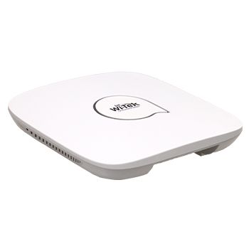 WI-TEK, Cloud AP Indoor, Wireless Access Point, 300Mbps@2.4GHz, 867Mbps@5.8GHz, 80 Users, WiFi 4/5, Cloud managed, 2x 10/100/1000Mbps Ethernet ports, 802.3af POE, 12V DC ***POE adaptor NOT included***