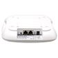WI-TEK, Cloud AP Indoor, Wireless Access Point, 300Mbps@2.4GHz, 867Mbps@5.8GHz, 80 Users, WiFi 4/5, Cloud managed, 2x 10/100/1000Mbps Ethernet ports, 802.3af POE, 12V DC ***POE adaptor NOT included***