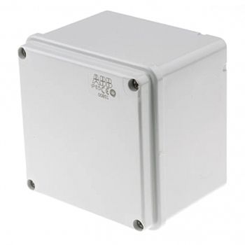 NETDIGITAL, Enclosure, Thermo plastic, Grey, Weather resistant, IP65 rated, 110(L) x 110(W) x 85(D)mm,