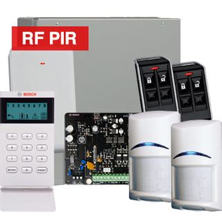 BOSCH, Solution 3000, Wireless Alarm kit, Includes ICP-SOL3-P panel, IUI-SOL-ICON LCD keypad, 2x RFPR-12 Wireless PIR detectors, B810 Wireless receiver, 2x RFKF-FB transmitters,