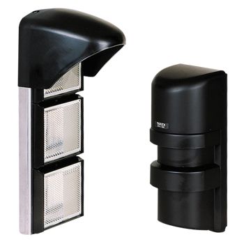 TAKEX, Reflector beam, Twin reflector, Outdoor, 11m (outdoor) 15m (indoor) range, Single beam reflection system with rotating sensor head, N/O and N/C contacts, 10.5-30V DC, 55mA,