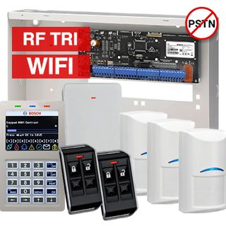 BOSCH, Solution 6000, Alarm kit, Includes CC615PB IP panel, CP737B Wifi Prox LCD keypad, 3x RFDL-11 wireless Tritech detectors, RFRC-STR2 Radion receiver, 2x RFKF-FB transmitters