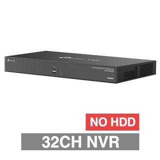 TP LINK, HD-IP NVR, 32 channel, 320Mbps bandwidth, NO HDD (4x 16TB max), 2x USB2.0, 1x USB3.0, 1 Audio In/Out, HDMI/VGA (simultaneous)